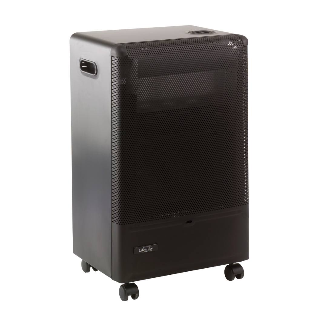 LIFESTYLE BLUE FLAME CABINET HEATER 4.2KW - Hose and regulator included!